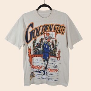 Sana Detroit Jordan Poole Party Tee Golden State Warriors NBA Small‎ Streetwear